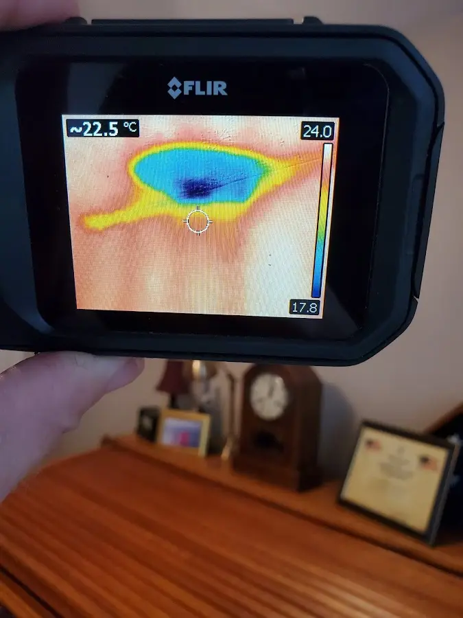 Thermal imaging inspection for water damage in Willard